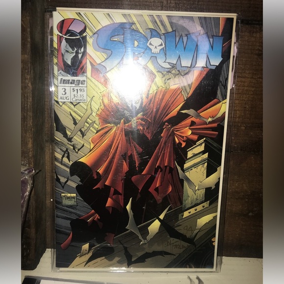 Spawn #3 comic autographed signed by todd McFarlane used - Picture 6 of 6
